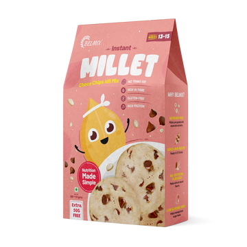 Instant Millet Choco Chips Idli