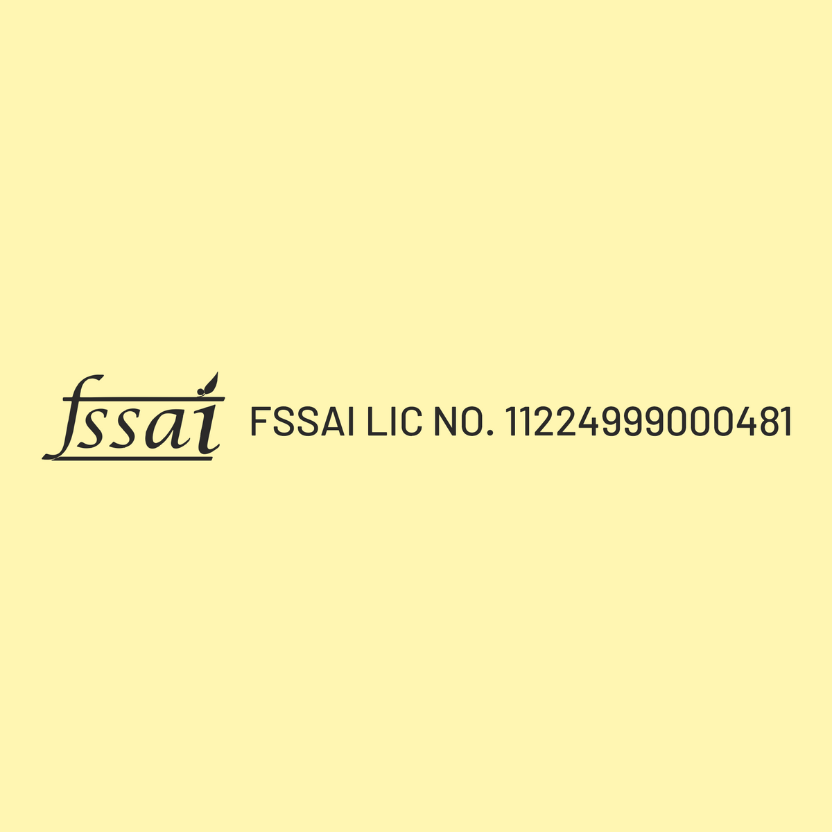 Belmix Khapli Wheat Flour — FSSAI licence