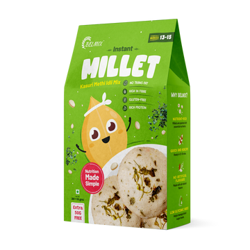 Instant Millet Kasuri Methi Idli