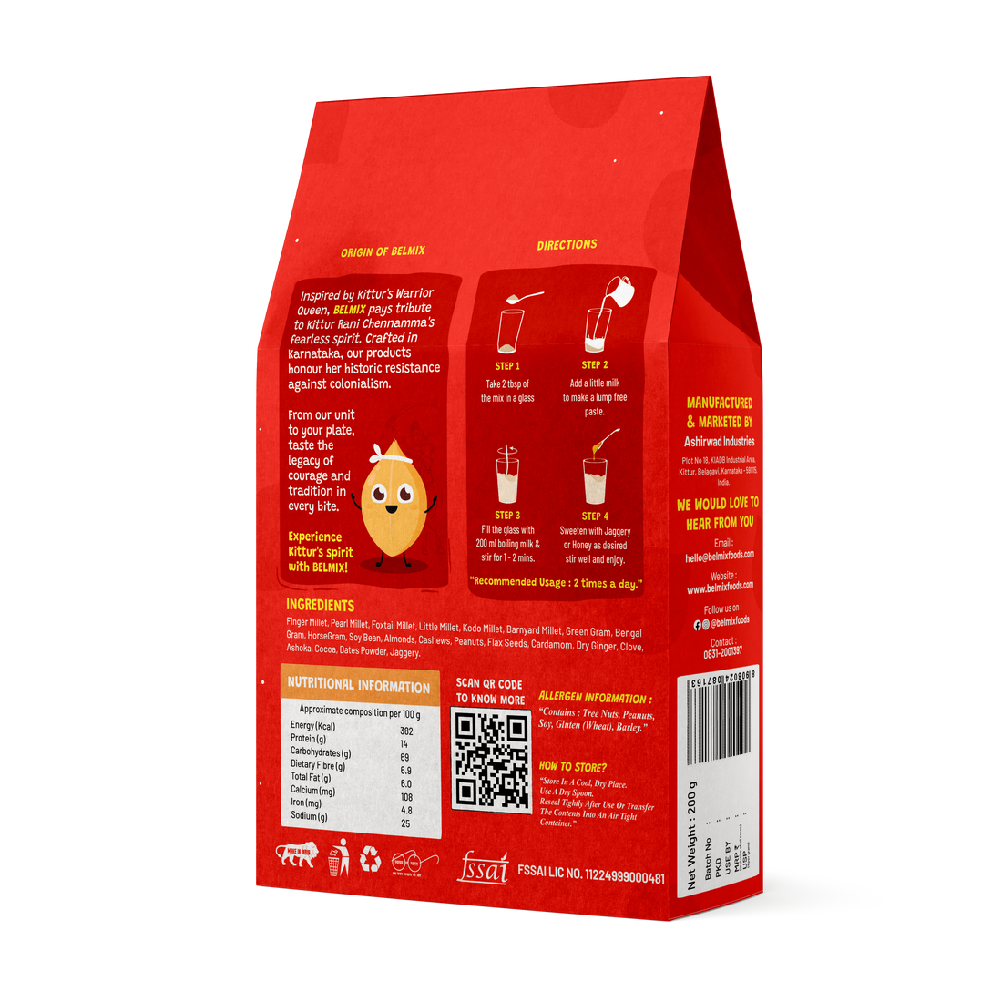 Instant Millet Health Drink Mix | Clean Ingredients | Nutrient Rich Drink