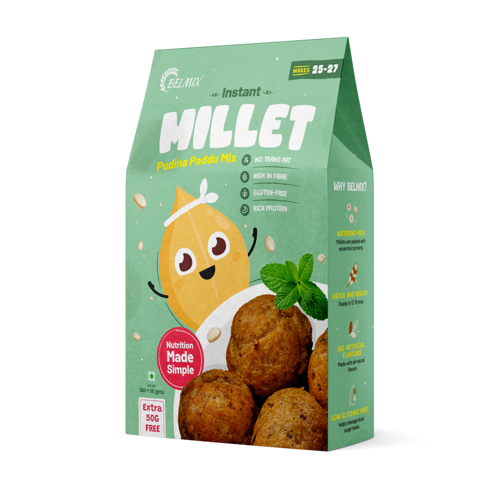 Instant Millet Pudina Paddu
